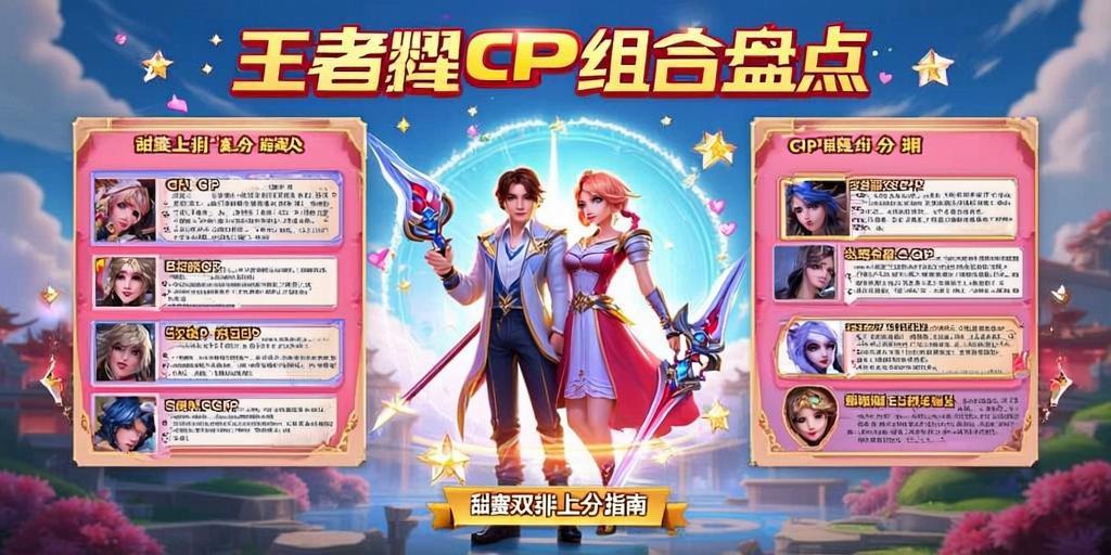 王者荣耀CP组合大盘点,甜蜜双排上分指南 第1张 王者荣耀CP组合大盘点,甜蜜双排上分指南 第1张