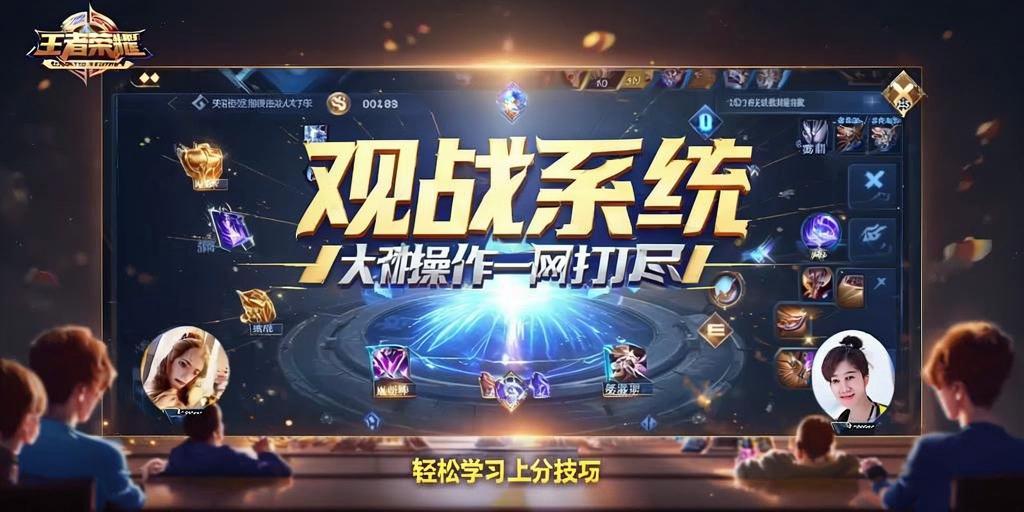 王者荣耀观战系统,大神操作一网打尽,轻松学习上分技巧! 第1张 王者荣耀观战系统,大神操作一网打尽,轻松学习上分技巧! 第1张